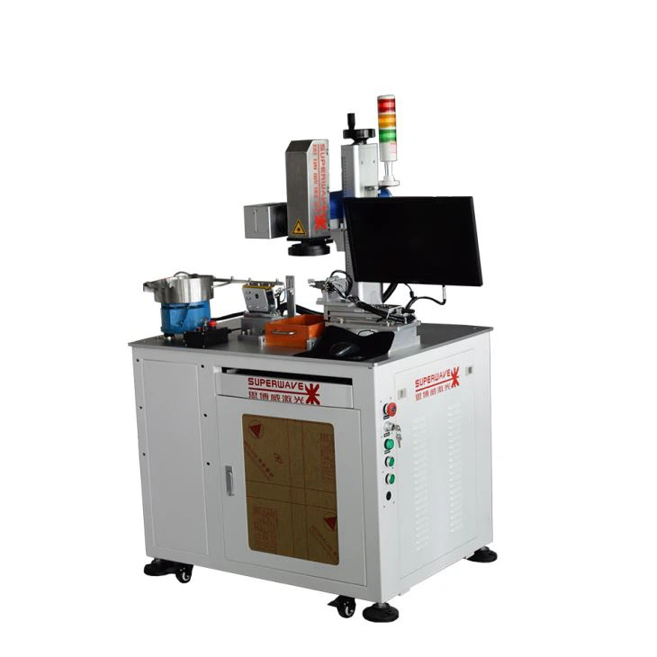 Διπλής όψης Fiber Laser Σήμανση μηχάνημα